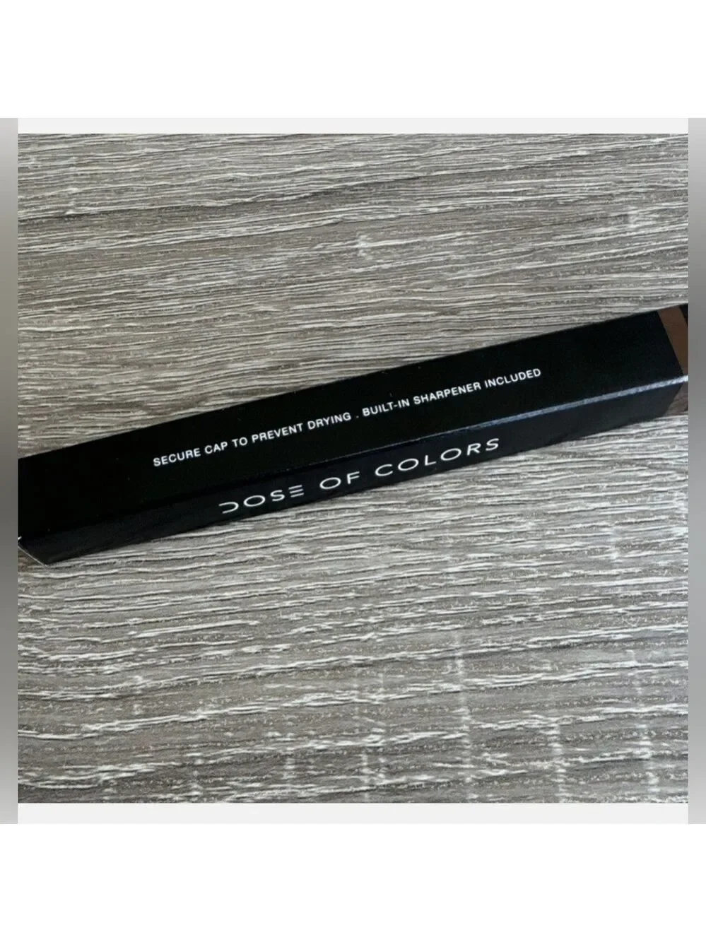 NIB Dose of Colors Eyeliner Pencil Full Size in Loyal - Med Brown